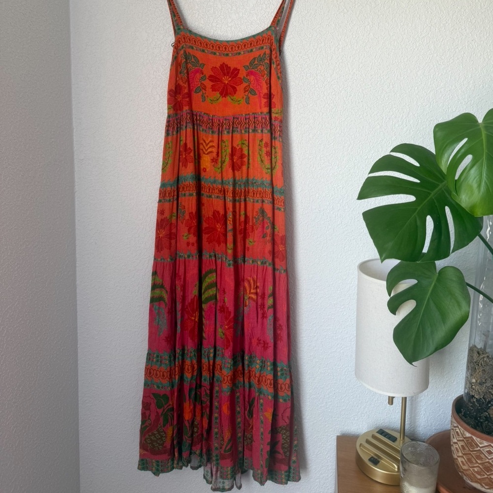 FARM Rio Multicolor Floral Maxi Dress